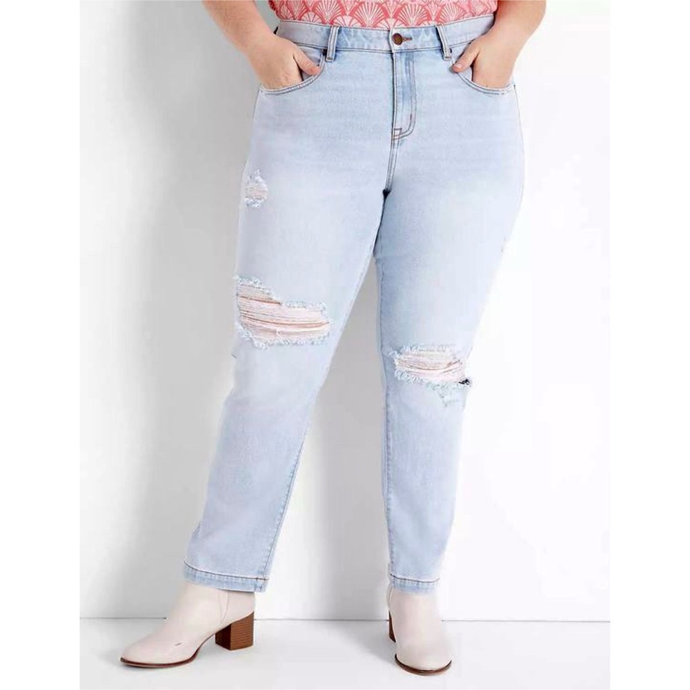 LANE BRYANT Straight Ankle Jean
